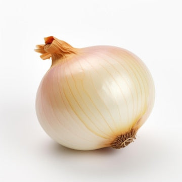 Organic White onions - Per Kg